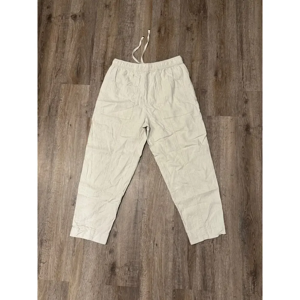 ZARA Women’s Linen Blend Pants Size Medium